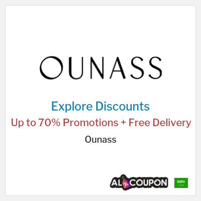 Sale for Ounass Up to 70% Promotions + Free Delivery