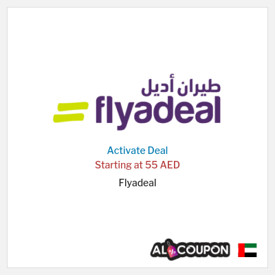 Special Deal for Flyadeal Starting at 55 AED