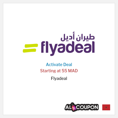 Special Deal for Flyadeal Starting at 55 MAD