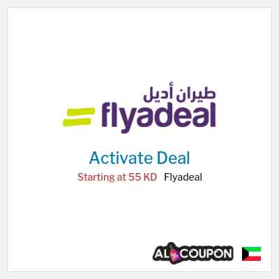Special Deal for Flyadeal Starting at 55 KD