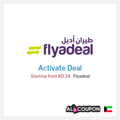 Special Deal for Flyadeal Starting from KD 24