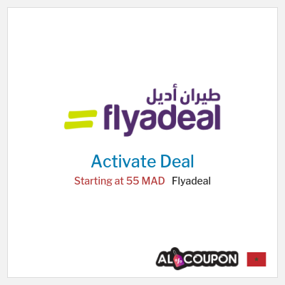 Special Deal for Flyadeal Starting at 55 MAD