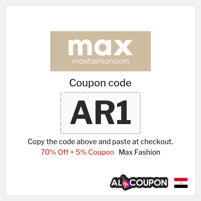 Max Fashion Coupon (AR1) Max Fashion Eid Al-Adha Sale + Promo Code