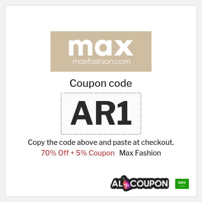 Max Fashion Coupon (AP2) Max Fashion Eid Al-Adha Sale + Promo Code