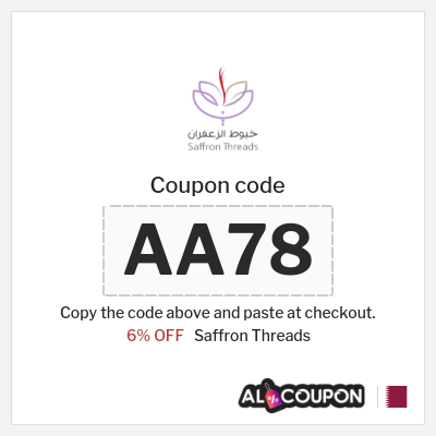 Coupon discount code for Saffron Threads 6% OFF