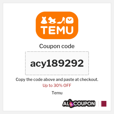 Temu coupon code 2024 (acy189292
)