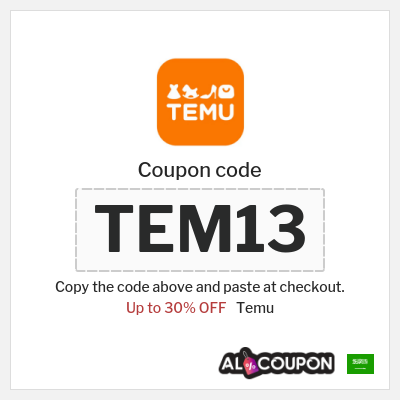 Temu Coupon (TEM13) Temu discount codes 2026