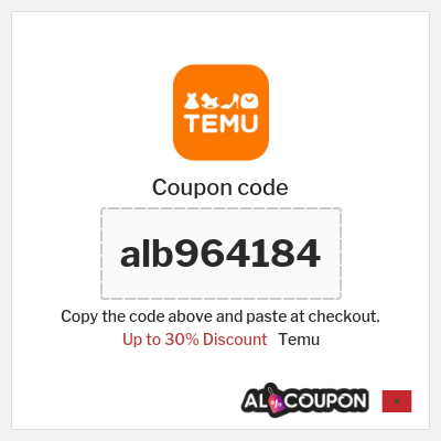 Temu Coupon (alb964184) Temu coupon code 50