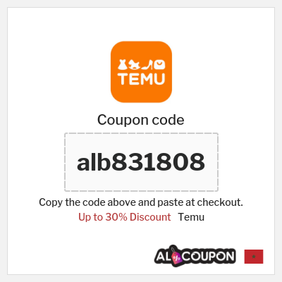 Temu Coupon (alb831808) Temu coupon code 50