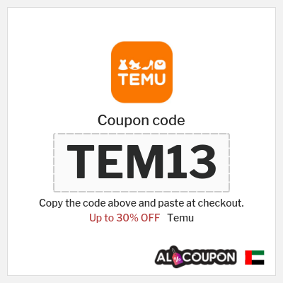 Temu Coupon (TEM13) Temu promo code second order