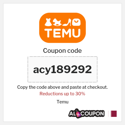 Temu coupon code Qatar (acy189292
)