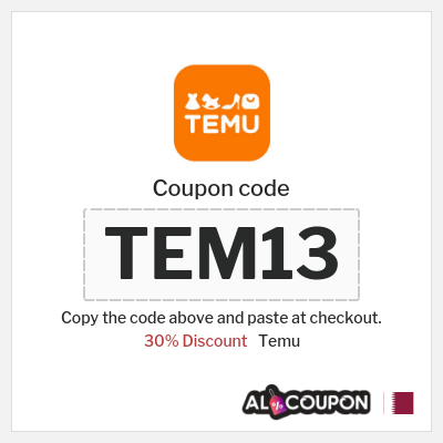 Temu Coupon (TEM13) New Temu coupon code 2026