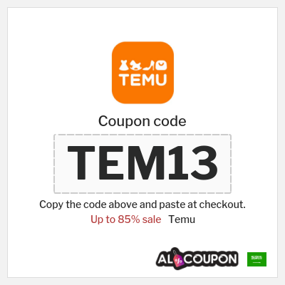 Temu Coupon (TEM13) Temu promo code 2025
