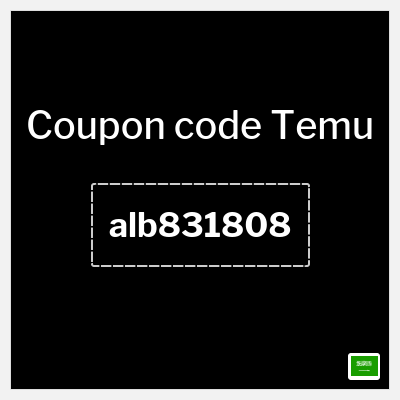 Coupon for Temu (alb831808) Up to 85% Off
