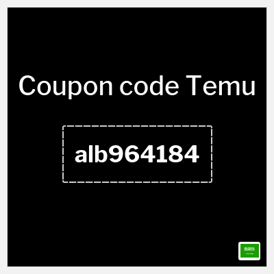 Coupon for Temu (alb964184) Up to 85% Off