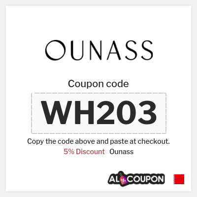 Coupon for Ounass (YP272) 5% Discount