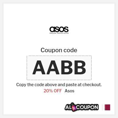Asos Coupon (AABB) ASOS coupon code