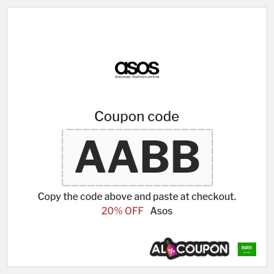 Asos Coupon (AABB) ASOS coupon code
