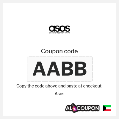 Asos Coupon (AABB) Asos promo code Kuwait