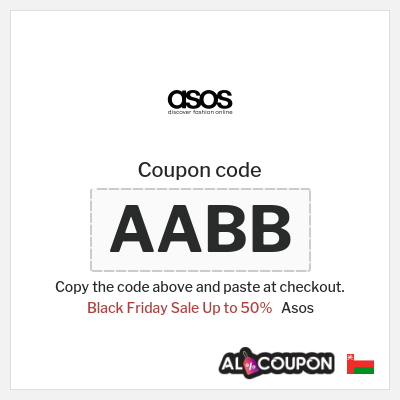 Asos Coupon (AABB) ASOS Black Friday Promo Code 2025