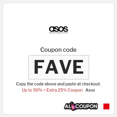 Asos Coupon (FAVE) ASOS Black Friday Promo Code 2025