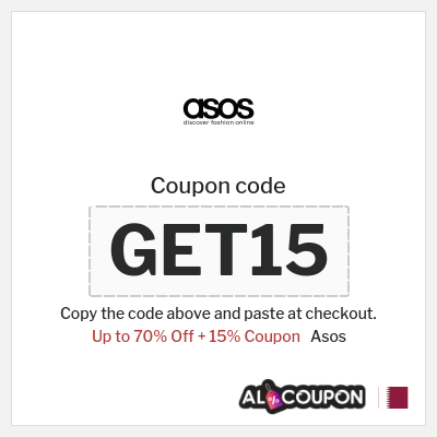 Asos Coupon (GET15) ASOS Black Friday Promo Code 2025