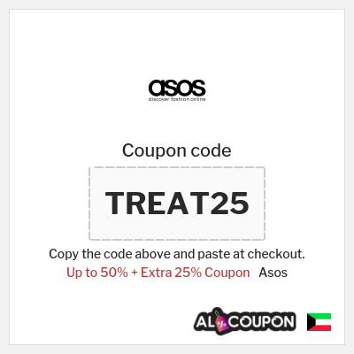 Asos Coupon (TREAT25) ASOS Black Friday Promo Code 2025