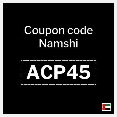 Namshi Coupon (ACP45) Namshi voucher UAE