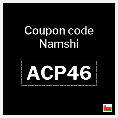 Namshi Coupon (ACP46) Namshi voucher Oman