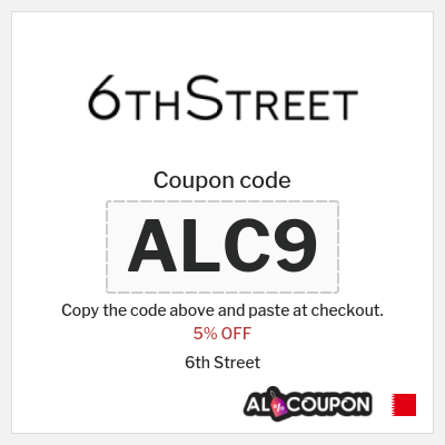 6th Street Coupon (ALC9) 6th Street discount code | 5% OFF for Repeat Users