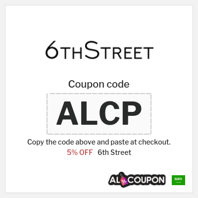 6th Street Coupon (ALCP) 6th Street discount code | 5% OFF for Repeat Users