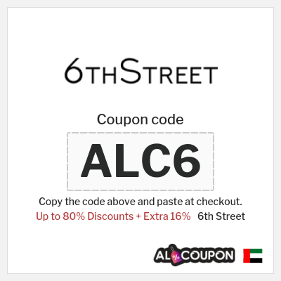 6th Street Coupon (ALC6) 6th Street End of Season Sale 2026