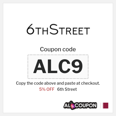6th Street Coupon (ALC9) 6th Street discount code | 5% OFF for Repeat Users