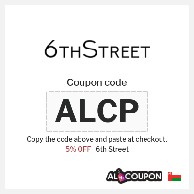 6th Street Coupon (ALCP) 6th Street discount code | 5% OFF for Repeat Users