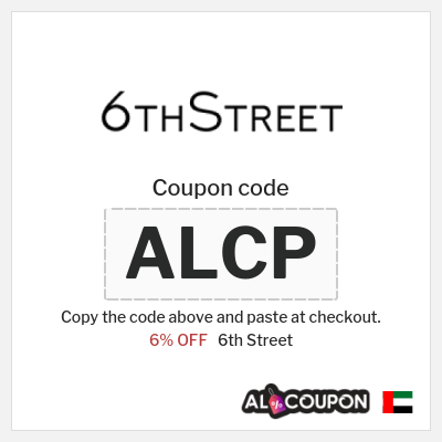 6th Street Coupon (ALCP) 6th Street discount code