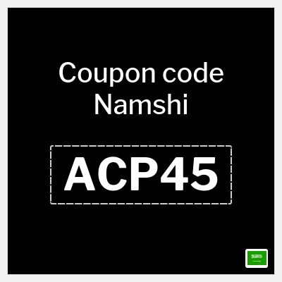 Namshi Coupon (ACP45) Namshi coupon 2026