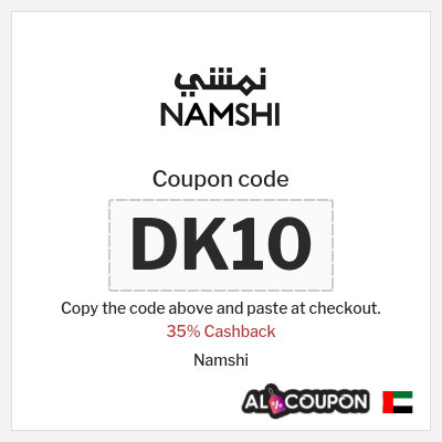 Coupon for Namshi (DK10) 35% Cashback