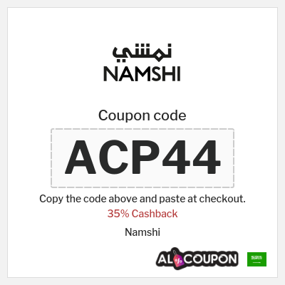 Coupon for Namshi (ACP45) 35% Cashback