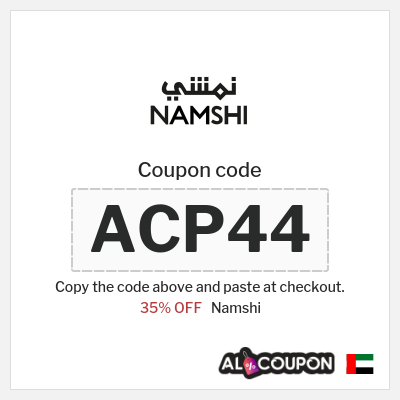Namshi Coupon (ACP45) Namshi coupon 2025