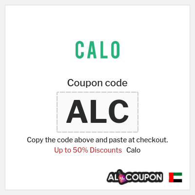 Coupon discount code for Calo Up to 40%