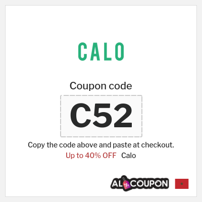 Coupon discount code for Calo Up to 40%