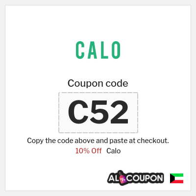 Coupon discount code for Calo Up to 40%