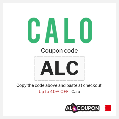 Coupon discount code for Calo Up to 40%