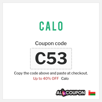 Calo Coupon (C53) Calo discount code 2025