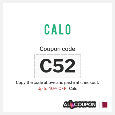 Calo Coupon (C52) Calo discount code 2025