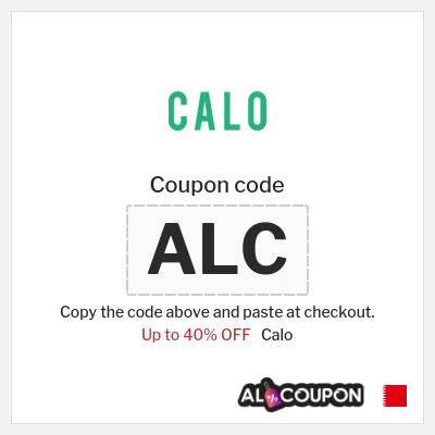 Calo Coupon (ALC) Calo discount code 2025