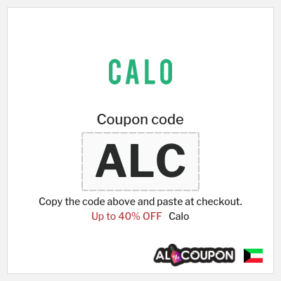 Calo Coupon (ALC) Calo discount code 2025