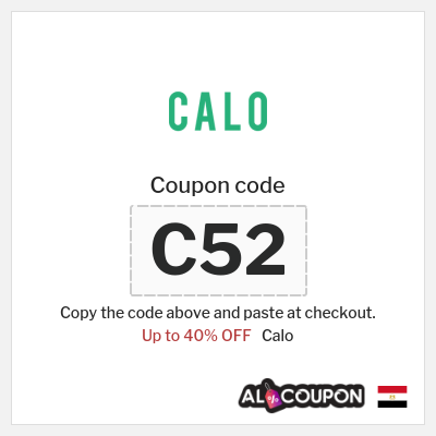 Calo Coupon (C52) Calo discount code 2025