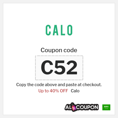 Calo Coupon (C52) Calo Discount Code August 2026