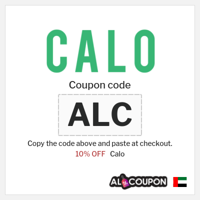 Calo Coupon (ALC) Calo promo code